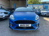 Begagnad Ford Fiesta ST-Line 2019 Blå Halvkombi
