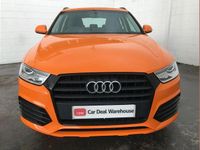 Used Audi Q3 S-Line 180 HP (132 kW) 2018 Orange SUV