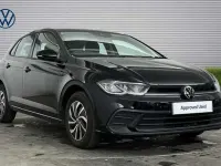 Used VW Polo Life 95 HP (69 kW) 2022 Black Hatchback