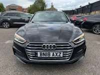 Used Audi A5 Cabriolet S-Line 190 HP (139 kW) 2018 Black Cabriolet