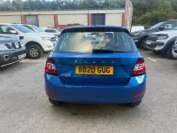 Used Skoda Fabia SE 60 HP (44 kW) 2020 Blue Hatchback