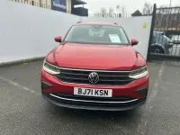 Used VW Tiguan Active 130 HP (95 kW) 2021 Red SUV