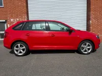 Used Skoda Rapid Elegance 2014 Red Hatchback