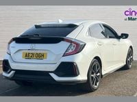 Used Honda Civic SR 126 HP (92 kW) 2021 Pearl  platinum white  Hatchback
