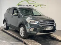 Used Ford Kuga Titanium 150 HP (110 kW) 2017 Green SUV