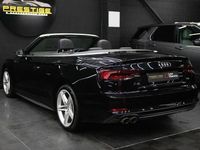 Used Audi A5 Cabriolet S-Line 190 HP (139 kW) 2018 Black Cabriolet