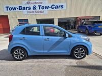 Used Kia Picanto 84 HP (61 kW) 2018 Blue Hatchback