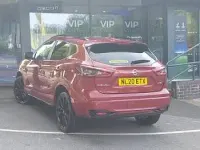 Used Nissan Qashqai N-TEC 140 HP (102 kW) 2020 Red SUV