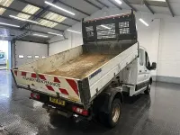 Used Ford Transit 130 HP (95 kW) 2021 White Cabriolet