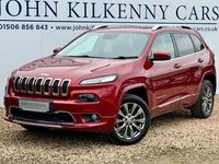 Begagnad Jeep Cherokee Overland 200 HK (147 kW) 2017 Röd SUV