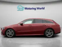 Used Mercedes CLA180 Shooting Brake AMG line 136 HP (100 kW) 2022 Red Estate