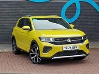 Used VW T-Cross R-line 115 HP (84 kW) 2024 Yellow SUV