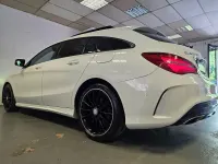 Used Mercedes CLA220 AMG line 177 HP (130 kW) 2017 White Coupe
