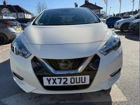 Used Nissan Micra Acenta 91 HP (66 kW) 2022 White Hatchback