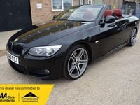 Used BMW 330 Cabriolet M Sport 2010 Black Cabriolet