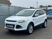 Used Ford Kuga Titanium 150 HP (110 kW) 2016 White SUV