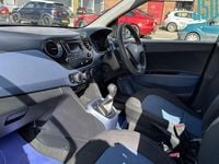 Usado Hyundai i10 SE 66 HP (48 kW) 2016 Azul Citadino