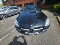 Usado Mercedes SLK250 204 CV (150 kW) 2012 Negro Descapotable