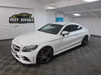 Used Mercedes C300 AMG Line Premium 245 HP (180 kW) 2019 White Coupe