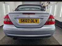 Used Mercedes CLK200 161 HP (118 kW) 2007 Silver Cabriolet