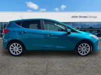 Usado Ford Fiesta Titanium 2019 Azul Utilitario