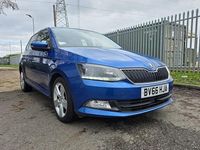 Used Skoda Fabia SE L 2016 Blue Hatchback