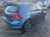 Used VW Golf VII 2015 Blue Hatchback