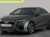 Used Audi A3 S-Line 150 HP (110 kW) 2023 Grey Sedan