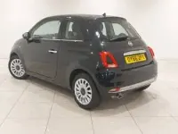 Used Fiat 500 Lounge 69 HP (50 kW) 2016 Black Hatchback