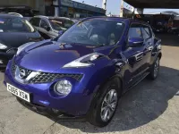 Used Nissan Juke Tekna 117 HP (86 kW) 2015 Blue SUV