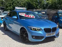 Used BMW 218 Sport Line 2018 Pink Coupe