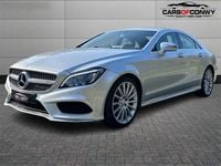 Used Mercedes CLS220 AMG line 177 HP (130 kW) 2015 Silver Coupe