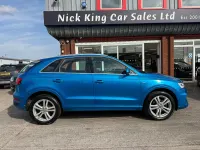Used Audi Q3 S-Line 150 HP (110 kW) 2017 Blue SUV