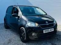 Used Skoda Citigo 60 HP (44 kW) 2015 Black Hatchback