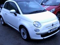 Used Fiat 500 Lounge 69 HP (50 kW) 2013 White Hatchback