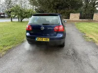 Used VW Golf VI Match 103 HP (75 kW) 2008 Blue Hatchback