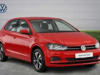 Used VW Polo SE 95 HP (69 kW) 2018 Red Hatchback