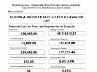 Used Suzuki Across 2024 Grey SUV
