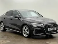 Used Audi A3 S-Line 150 HP (110 kW) 2024 Black Sedan