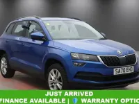 Used Skoda Karoq SE Technology 150 HP (110 kW) 2020 Blue SUV