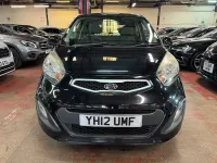Used Kia Picanto 68 HP (50 kW) 2012 Black Hatchback