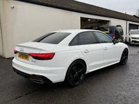 Used Audi A4 Black Edition 163 HP (119 kW) 2020 White Sedan