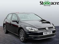 Used VW Golf VII SE 125 HP (91 kW) 2017 Black Hatchback