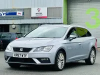 Used Seat Leon SE Dynamic 115 HP (84 kW) 2017 Silver Estate