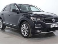 Used VW T-Roc SEL 150 HP (110 kW) 2021 Black SUV