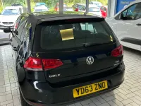 Used VW Golf VII SE 105 HP (77 kW) 2013 Black Hatchback