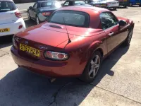 Used Mazda MX5 126 HP (92 kW) 2007 Red Cabriolet