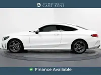 Used Mercedes C200 AMG line 184 HP (135 kW) 2019 White Coupe