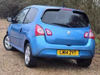 Used Renault Twingo Dynamique 75 HP (55 kW) 2014 Blue Hatchback