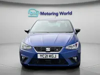 Used Seat Ibiza FR 95 HP (69 kW) 2021 Blue Hatchback